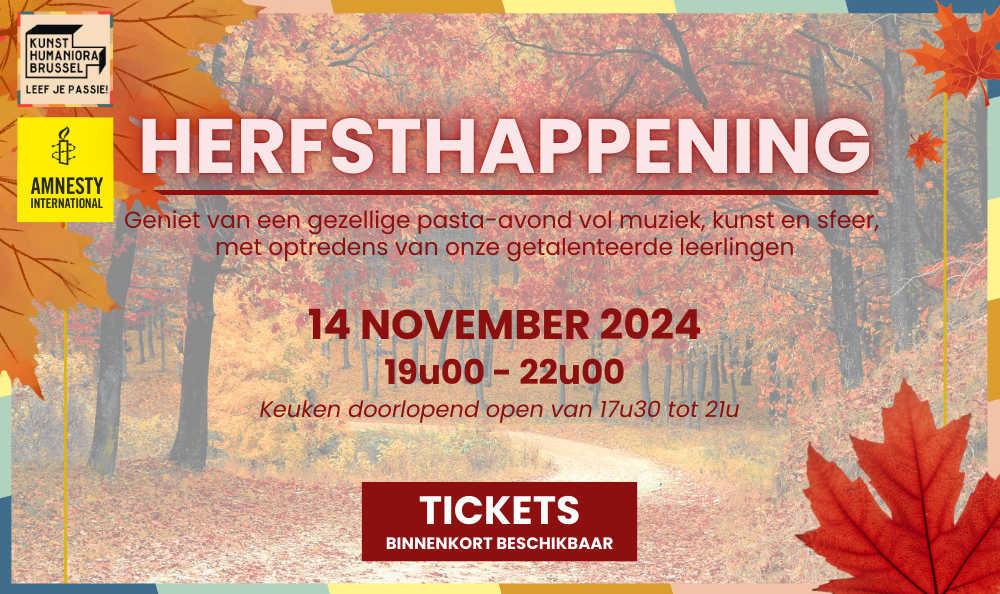 Affiche Herfsthappening